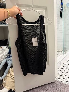 Generation Love Mataya Mesh Top Black